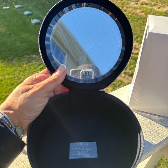 Dior Vanity Case with Mirror - Silver Hardware - NWB - Picture 7 of 9